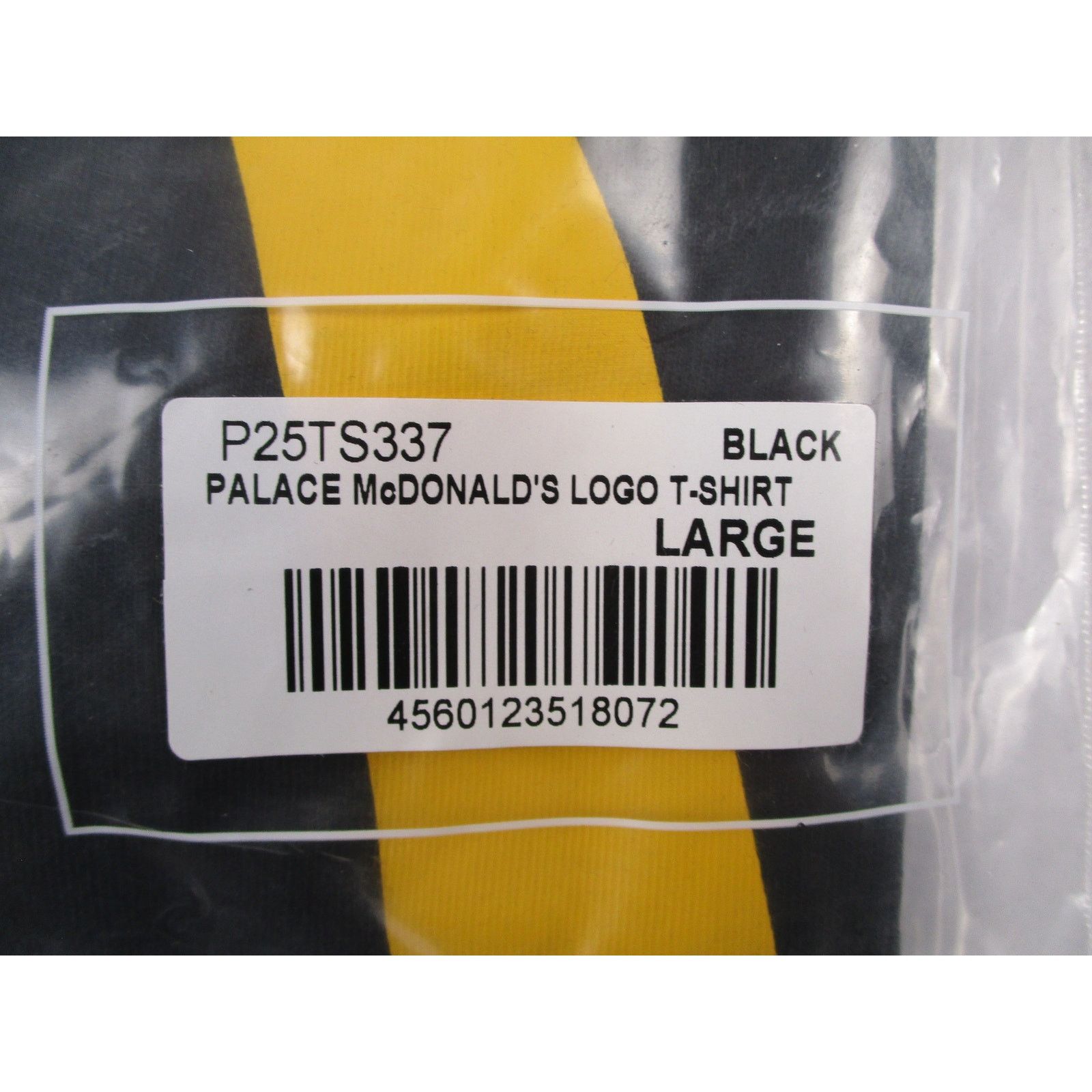 Palace Palace x McDonald's Logo T-Shirt – Black Large New 1264-1271 Size US L / EU 52-54 / 3 - 9 Thumbnail