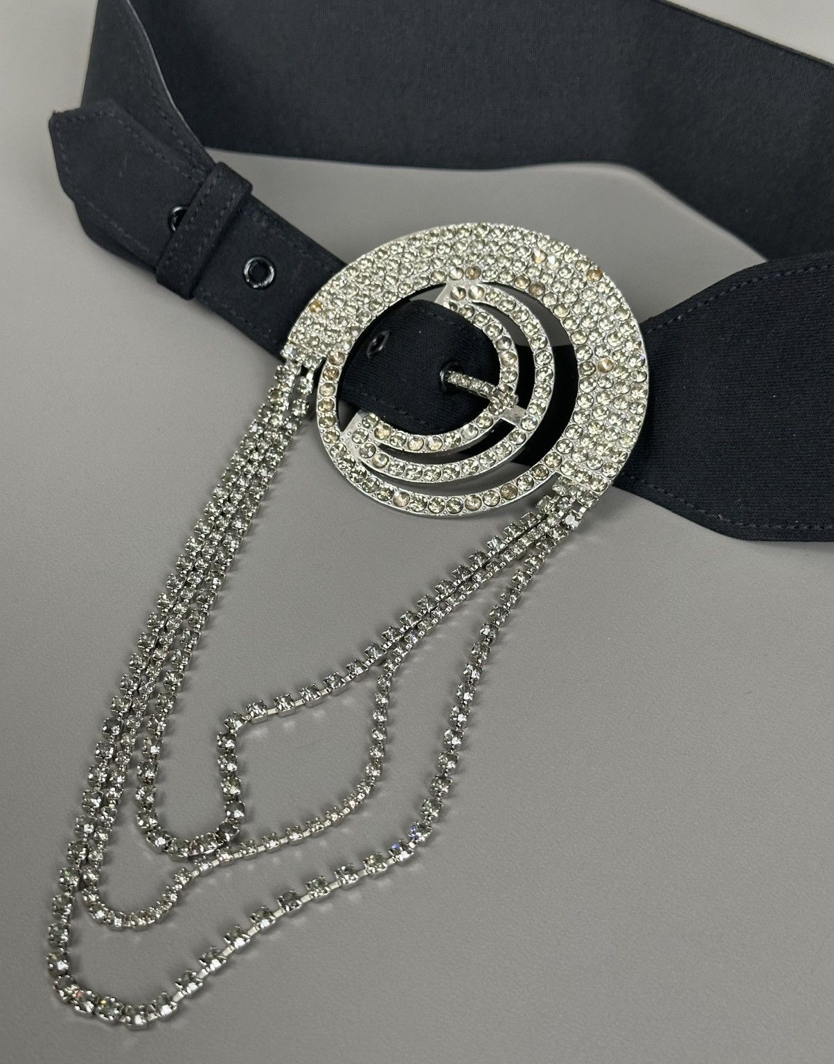 Jean Paul Gaultier Jean Paul Gaultier - Archived Rhinestones Art Deco Buckle Size ONE SIZE - 3 Thumbnail