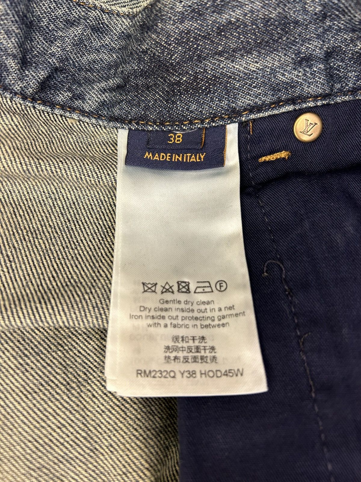 Louis Vuitton LOUIS VUITTON MONOGRAM WORKWEAR DENIM CARPENTER PANTS Size US 38 / EU 54 - 8 Thumbnail