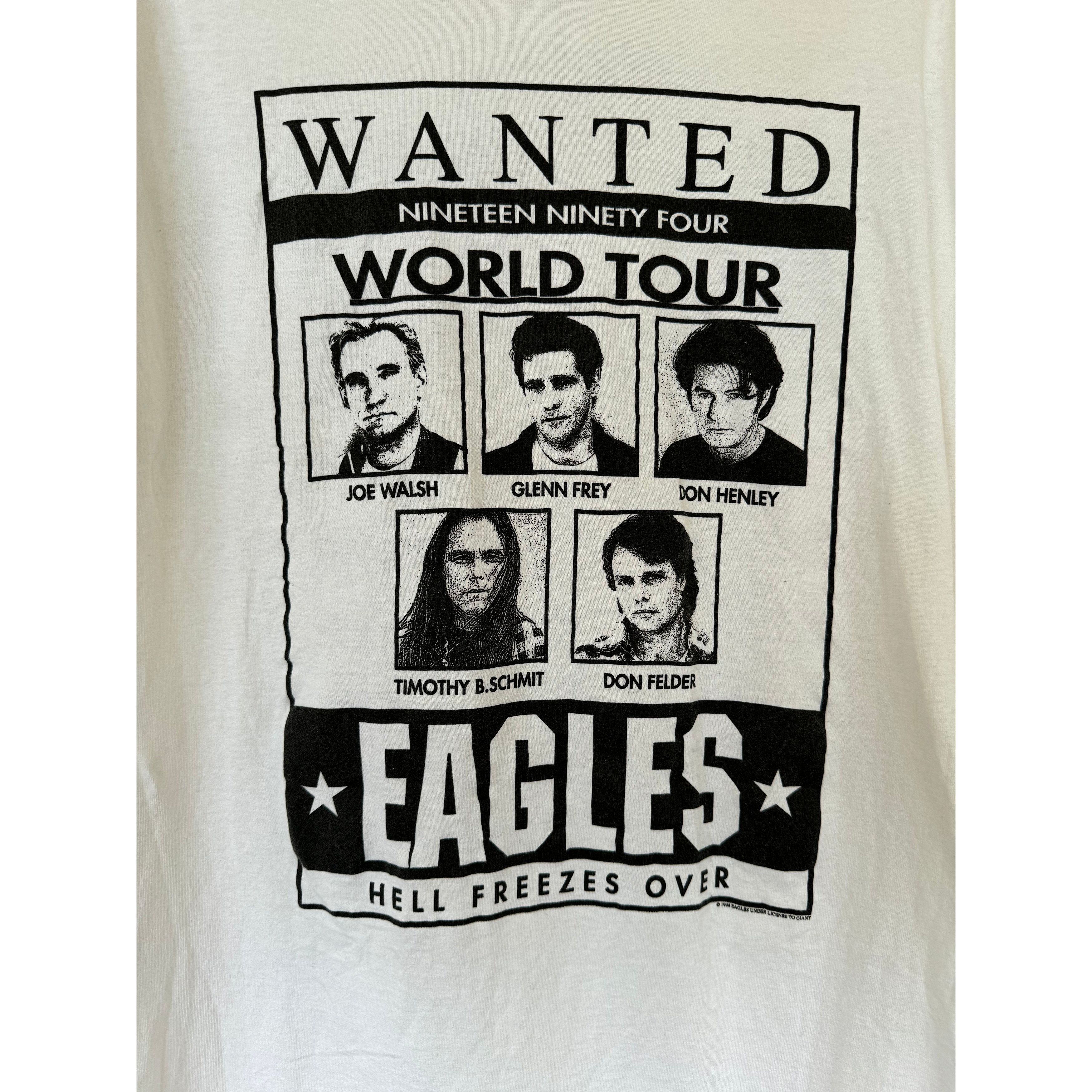 Vintage Eagles Hell Freezes Over Tour Size US XL / EU 56 / 4 - 3 Thumbnail