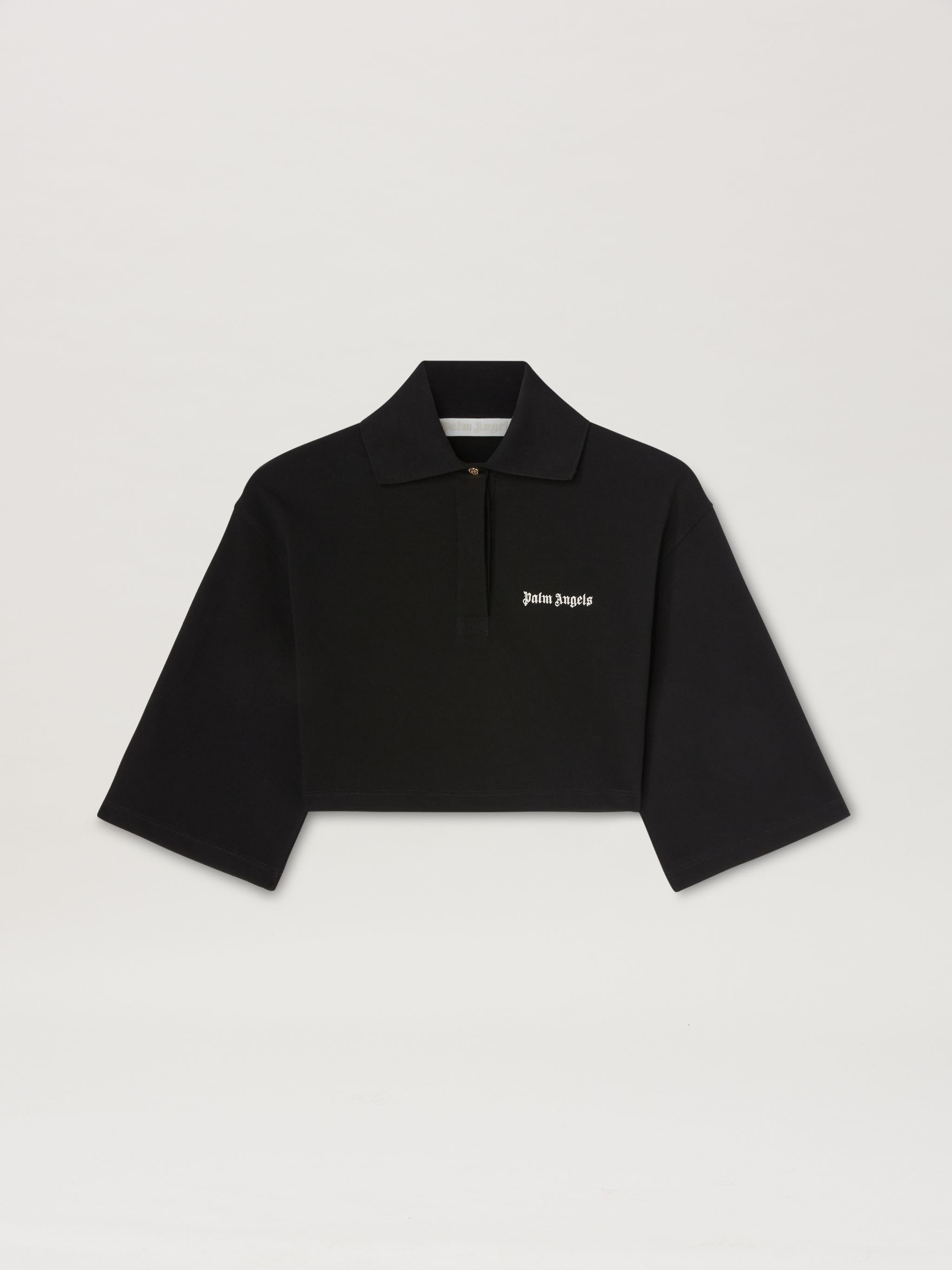 Palm Angels o1y1225 Polo Shirt in Black Size XXS / US 00 / IT 34 - 1 Thumbnail