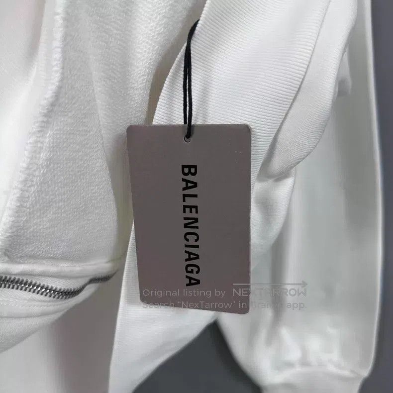 Balenciaga Balenciaga White Sticky Note Hoodie Size US S / EU 44-46 / 1 - 6 Thumbnail