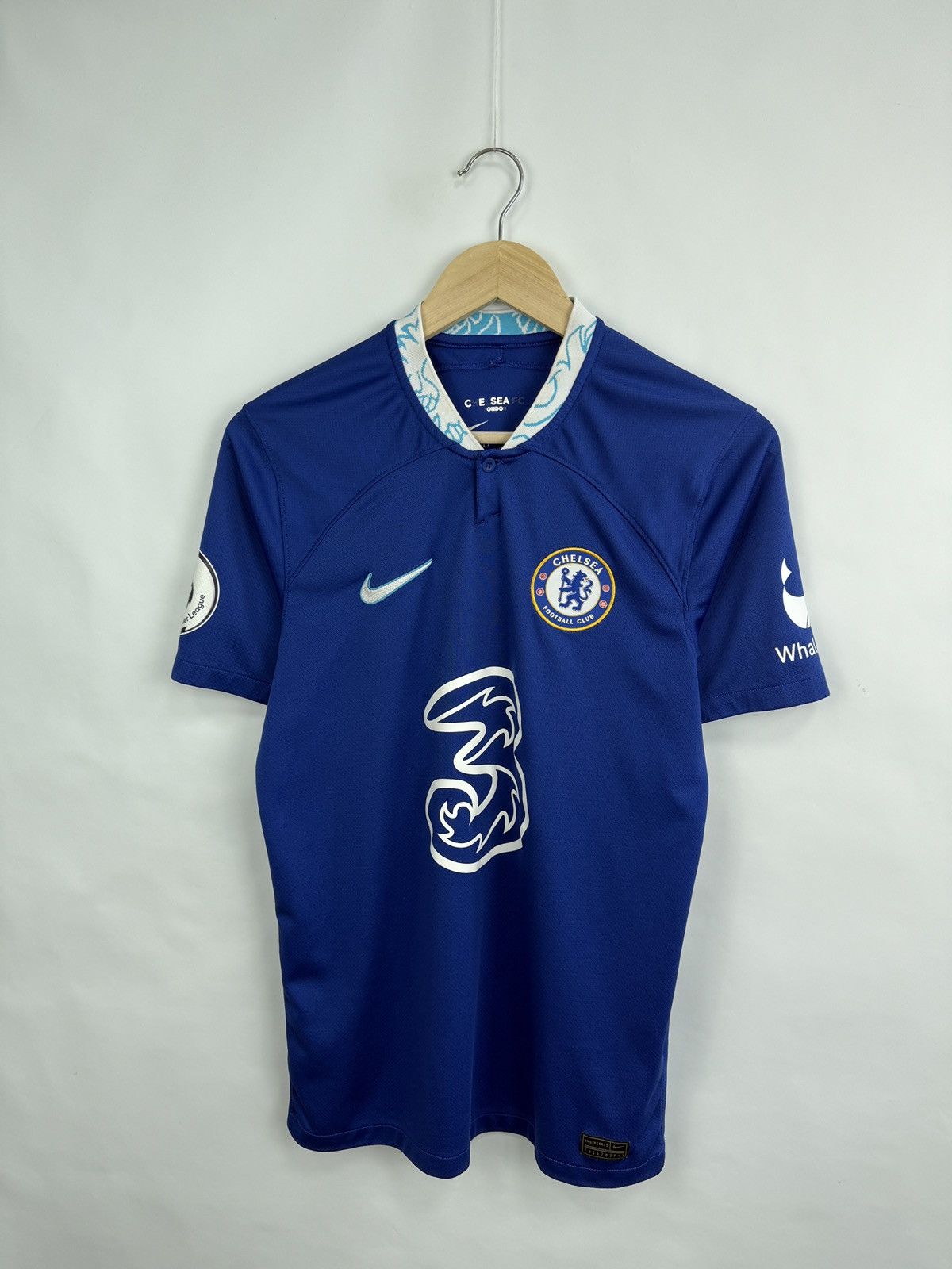 Chelsea Soccer 🏴󠁧󠁢󠁥󠁮󠁧󠁿 2023 Nike Chelsea Premier League Soccer Jersey T-Shirt Y2K Size US S / EU 44-46 / 1 - 3 Thumbnail