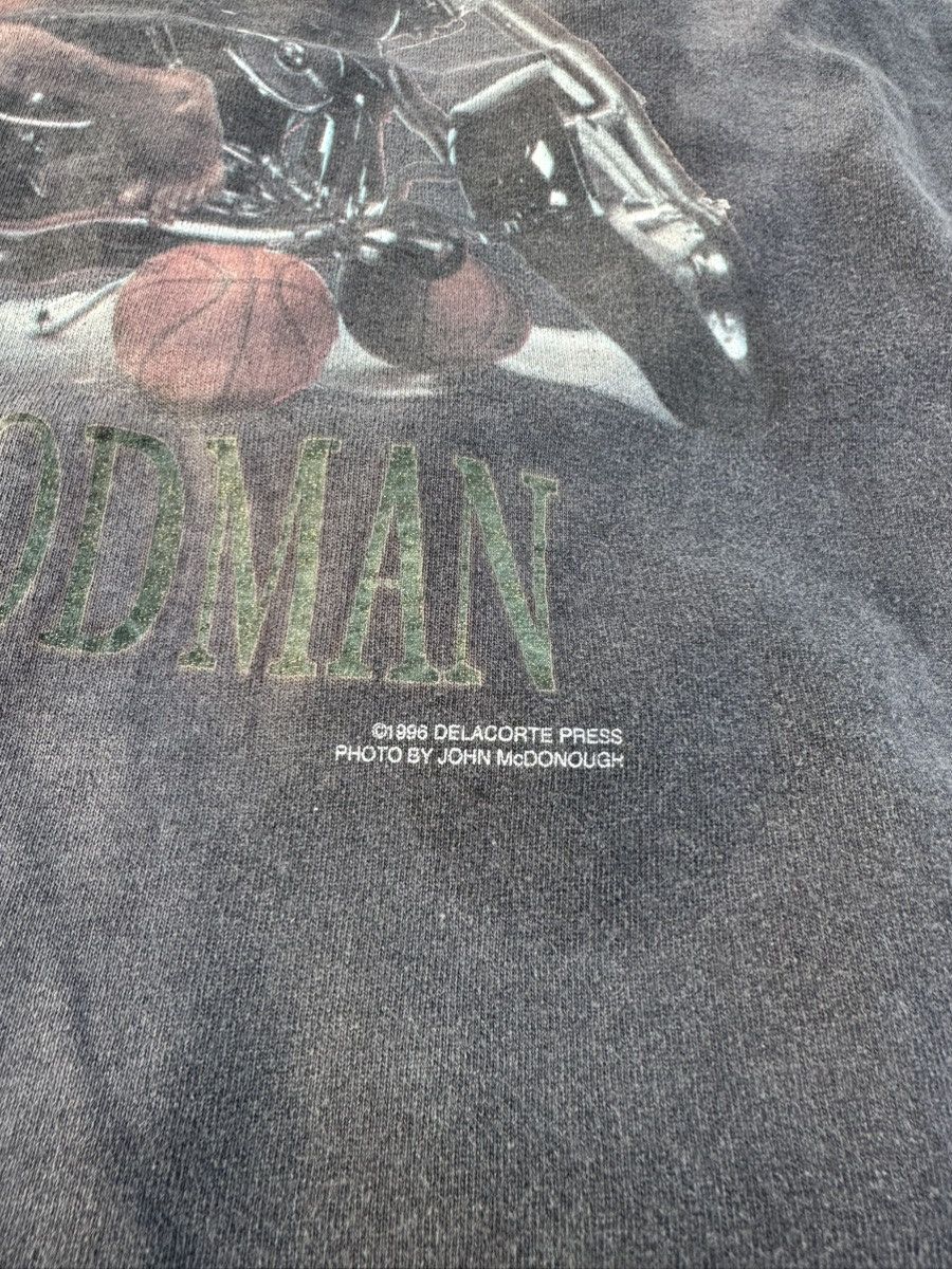 Band Tees Vintage Sunfaded 90s Dennis Rodman T-Shirt Size US M / EU 48-50 / 2 - 8 Thumbnail