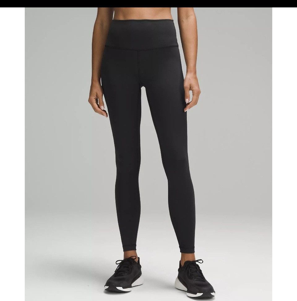 Lululemon Lululemon Wunder Train High-Rise Tight 28" Black Size 8 Size 30" / US 8 / IT 44 - 4 Thumbnail
