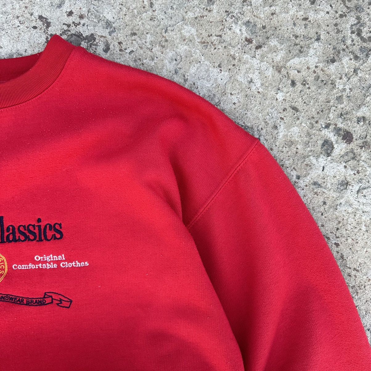 Designer × Vintage Vintage Giorgio Classic Sweatshirt Big Logo Style USA Fitted Size US L / EU 52-54 / 3 - 6 Thumbnail