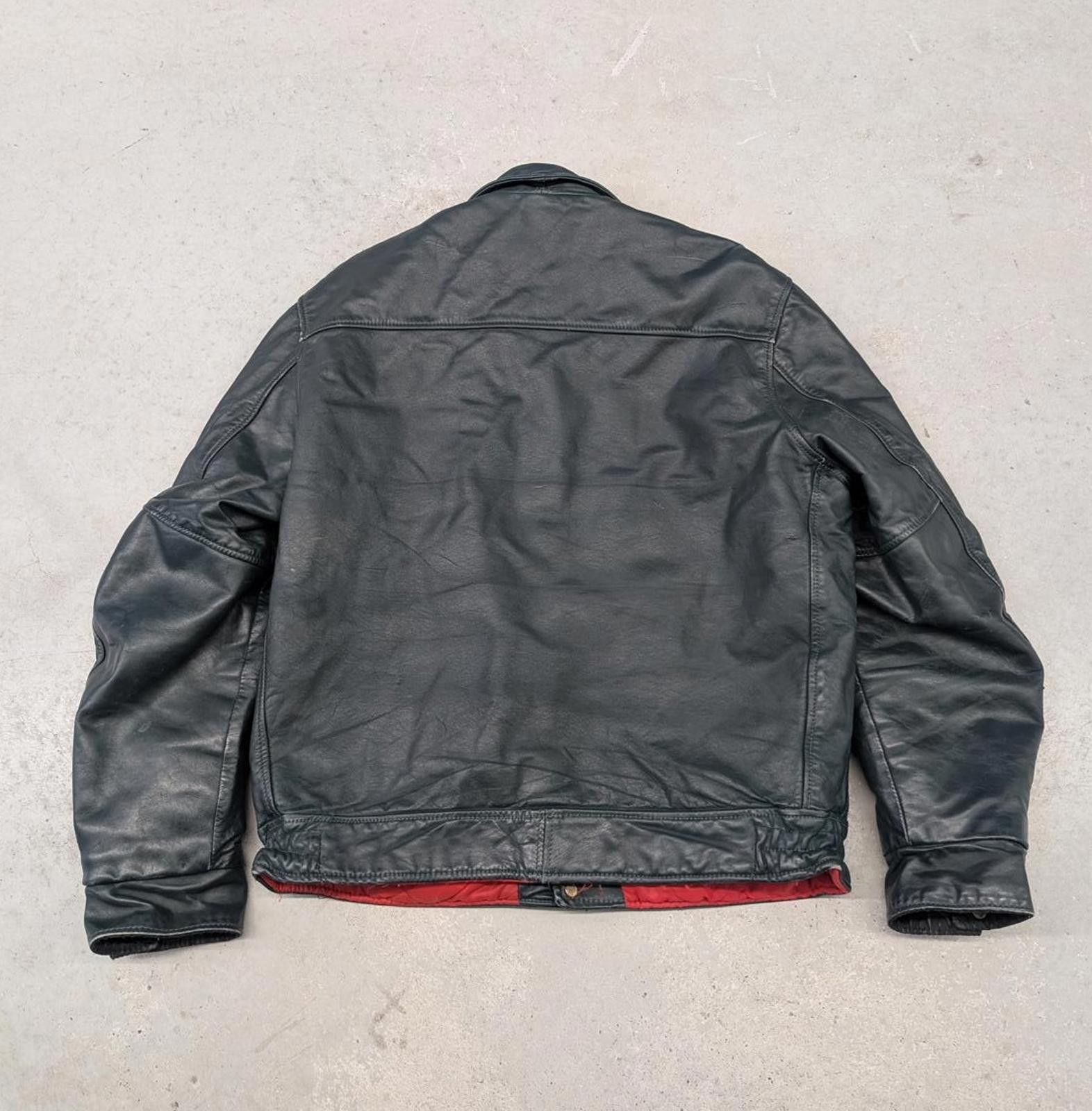 Vintage Vintage 80s CP Senior Athletics Lined Leather Varsity jacket Size US M / EU 48-50 / 2 - 4 Thumbnail