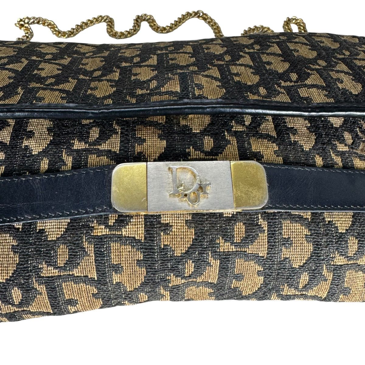 Christian Dior Monsieur 🔥CHRISTIAN DIOR MONOGRAM CHAINS STRAPS SHOULDER BAG Size ONE SIZE - 6 Thumbnail