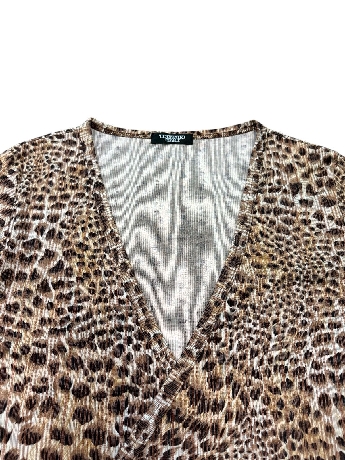 Tornado Mart RARE TORNADO MART LEOPARD LONG SLEEVE Size S / US 4 / IT 40 - 5 Thumbnail
