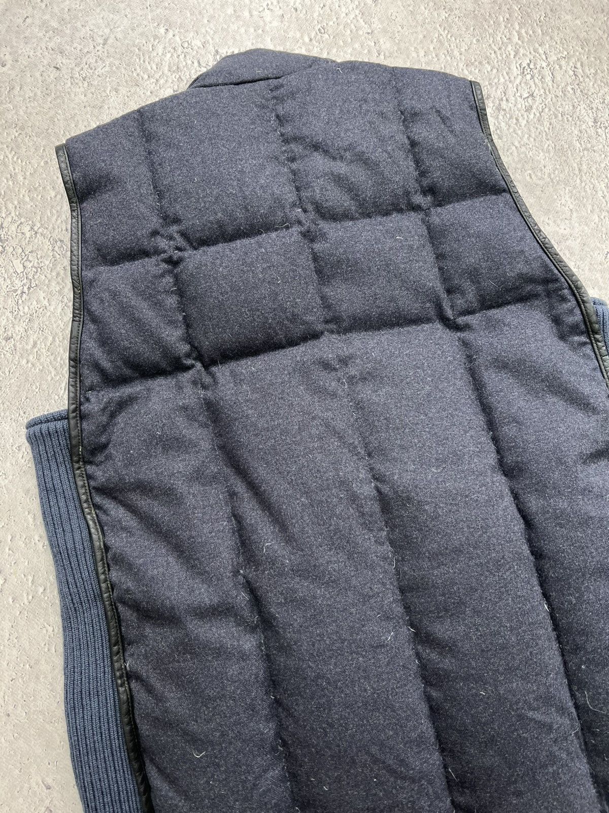 Japanese Brand × Maison MIHARA YASUHIRO A MIHARAYASUHIRO PUFFER KNITTED VEST JACKETS Size US S / EU 44-46 / 1 - 7 Thumbnail
