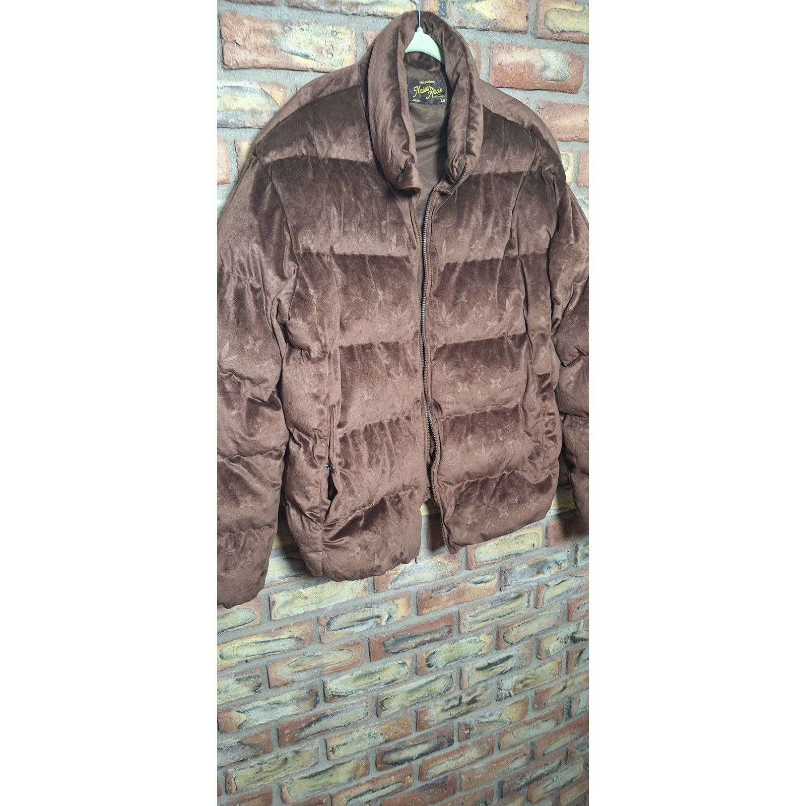 Other Maison Article 420 brown velour puffer jacket men's 2X read Size US XXL / EU 58 / 5 - 1 Thumbnail