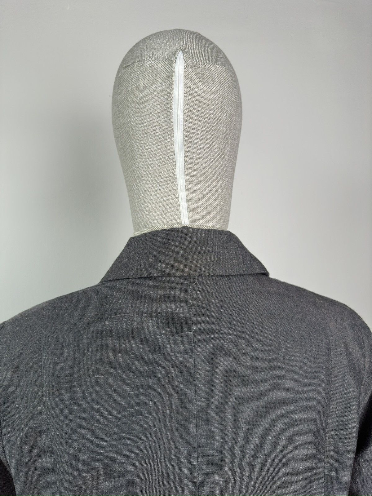 Other TOAST Linen Cotton Grey Double Breasted Blazer Jacket Size M / US 6-8 / IT 42-44 - 15 Thumbnail