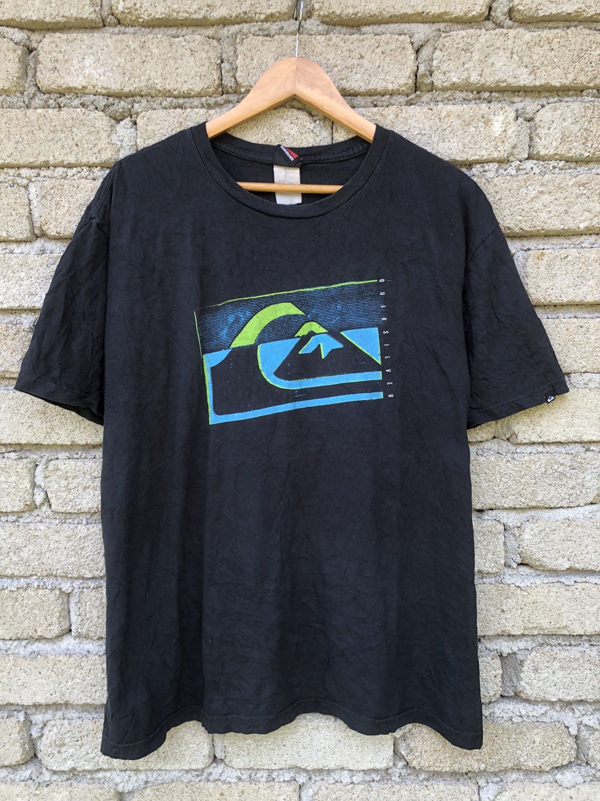 Quiksilver Vintage 90s Quicksilver Logo Tshirt Size US XL / EU 56 / 4 - 1 Thumbnail