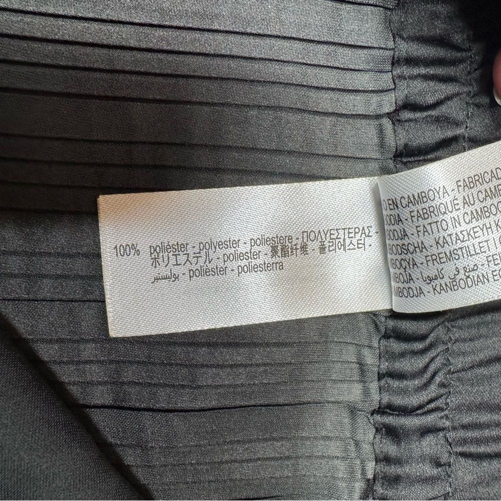 Zara New Zara Black Pleated Wide Leg Pull-On Pants Size XL Size 38" / US 16 / IT 52 - 9 Thumbnail