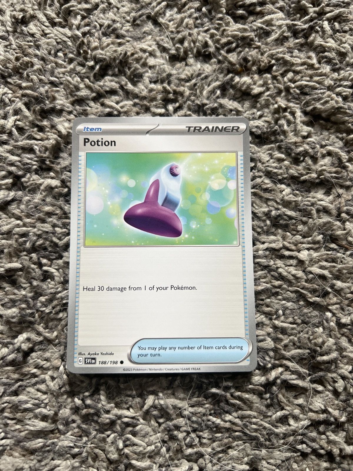 Hypebeast × Nintendo × Pokemon 2023 Pokémon Potion Card Size ONE SIZE - 1 Thumbnail