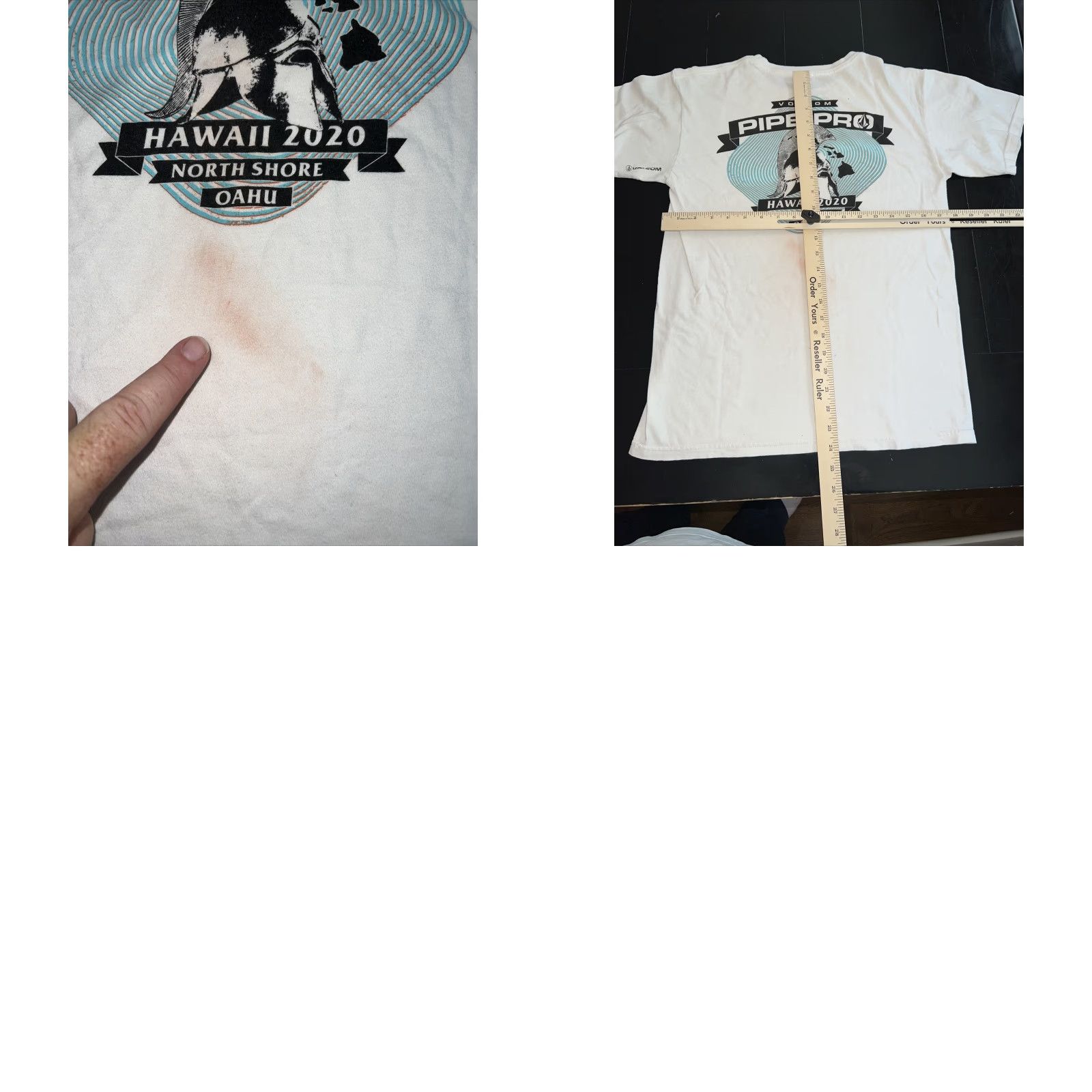 Volcom VINTAGE Volcom Pipe Pro Bonzai Pipeline Hawaii 2020 Shore North Shore SHIRT Small Vtg. Size US S / EU 44-46 / 1 - 8 Thumbnail