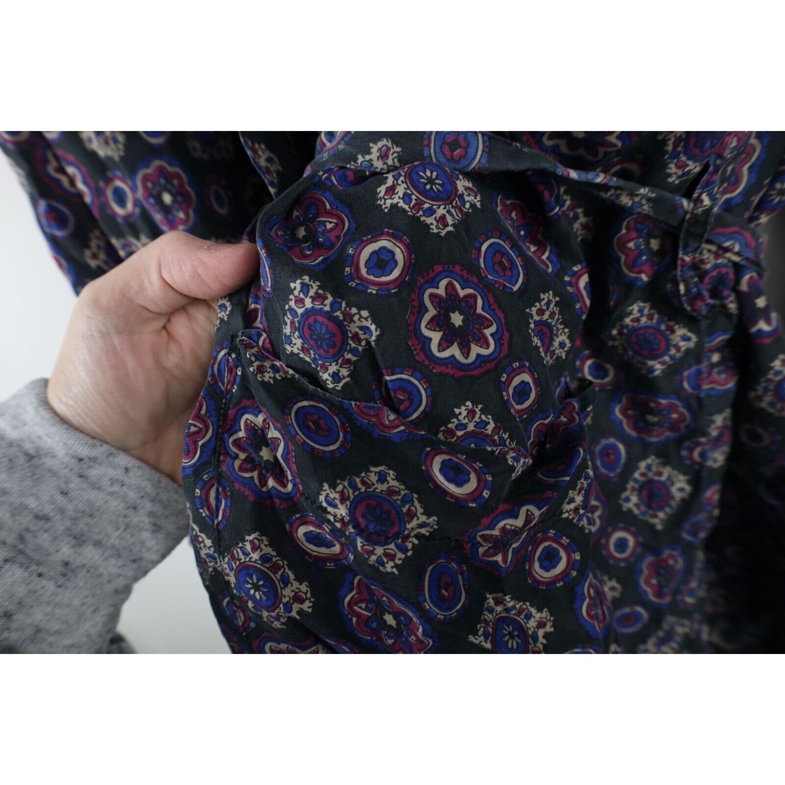 Vintage Vintage 90s Streetwear Mens One Size Faded Belted Geometric Size US L / EU 52-54 / 3 - 11 Thumbnail