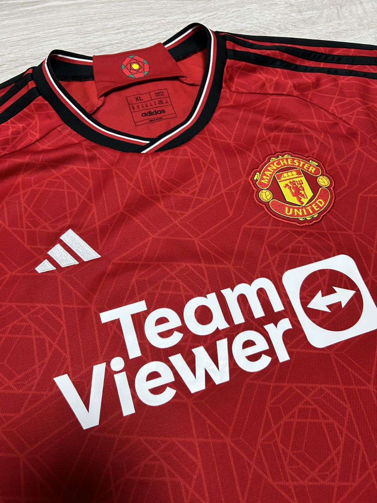Adidas Size XL - adidas Manchester United 23/24 Home Jersey IP1726 Size US XL / EU 56 / 4 - 7 Thumbnail