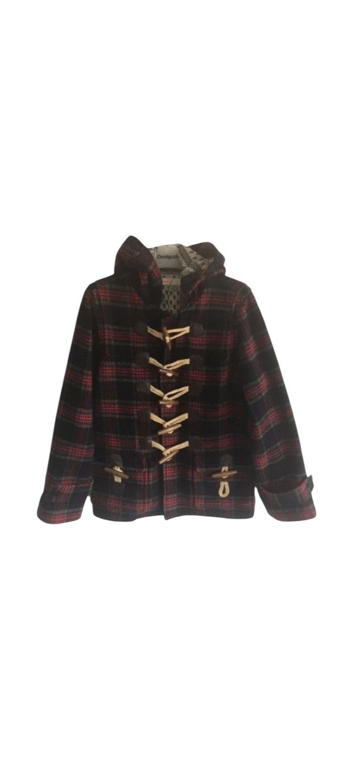 Issey Miyake Issey Miyake Ne Net Tartan Duffle Jacket Size US M / EU 48-50 / 2 - 2 Thumbnail