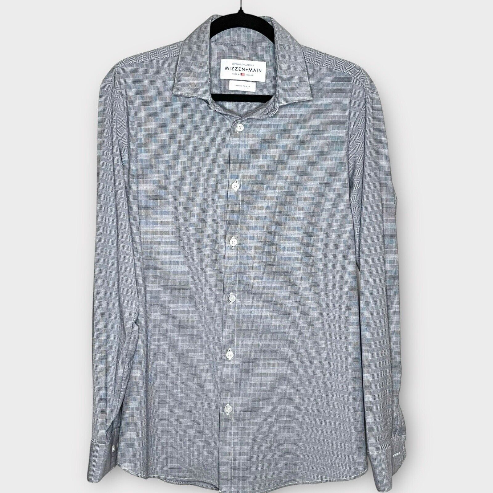 Mizzen+Main MIZZEN+MAIN Leeward Collection Performance Plaid Shirt Size US M / EU 48-50 / 2 - 2 Thumbnail