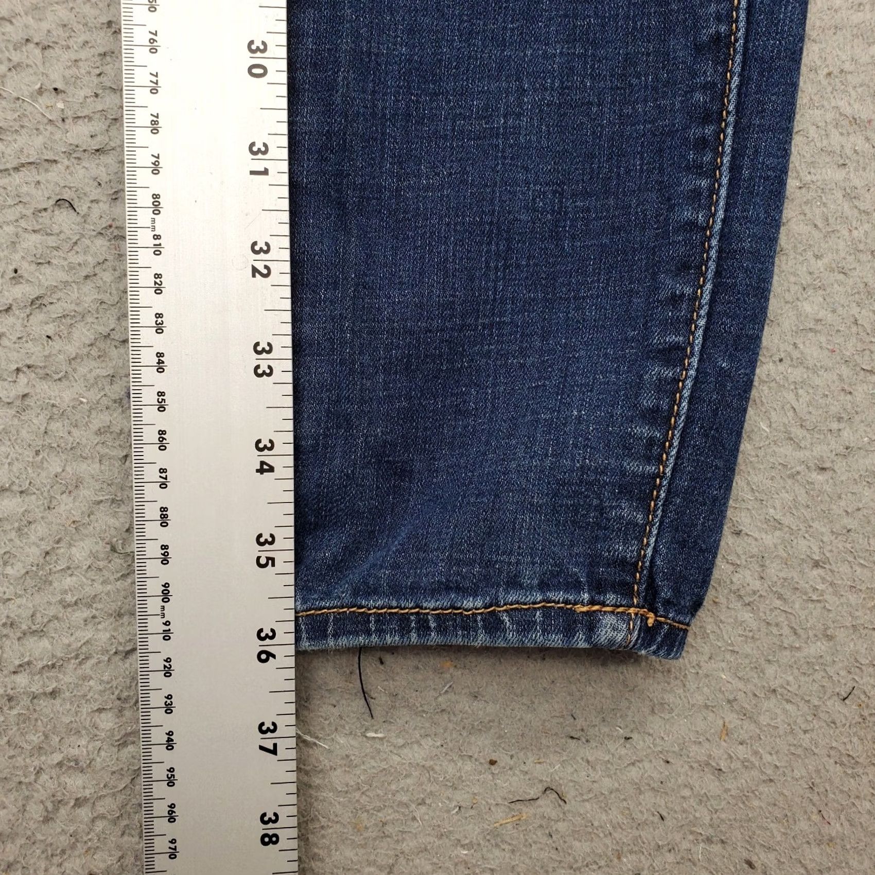 American Eagle Outfitters American Eagle Outfitters Jeans Women Size 0 Jegging Navy Blue Stretch Denim 5-Pocket Regular Fit Size 25" / US 0 / IT 36 - 3 Thumbnail
