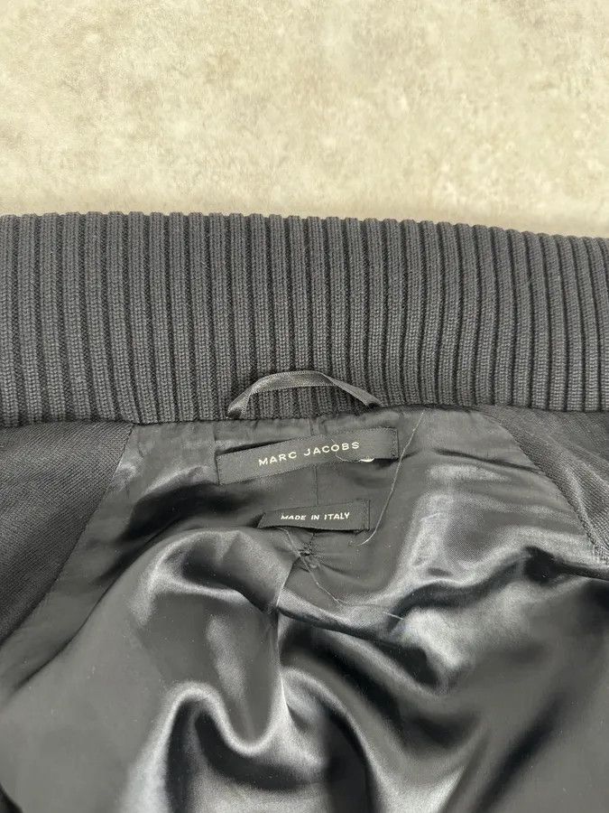 Marc Jacobs AW2010 Marc Jacobs Black Wool Hybrid Zip-up Jacket Size US S / EU 44-46 / 1 - 9 Thumbnail