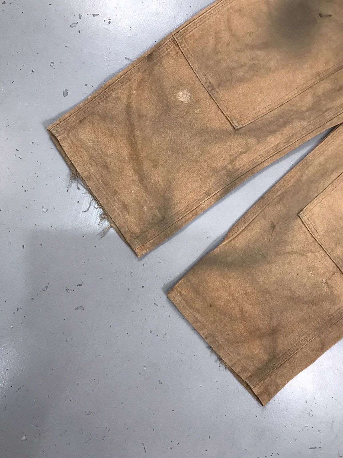 Carhartt × Vintage Vintage Carhartt B136 BRN double knee denim Size US 34 / EU 50 - 4 Thumbnail