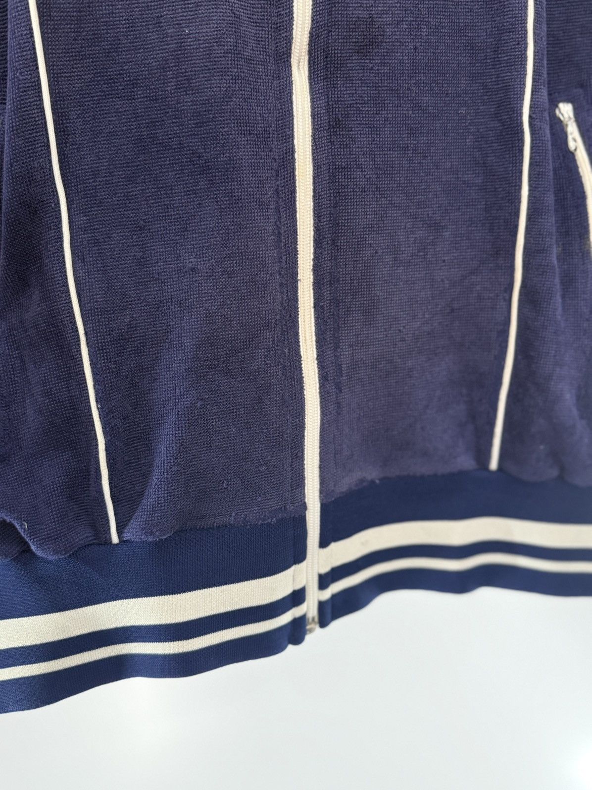 Vintage 🔥 Vintage 80's Germany Grasshoppers Velour Track Jacket - L Size US L / EU 52-54 / 3 - 4 Thumbnail