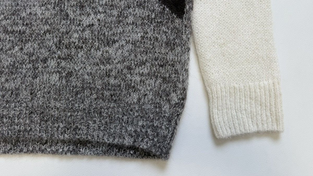 Dries Van Noten Abstract Weave Alpaca Wool Sweater Size US M / EU 48-50 / 2 - 9 Thumbnail