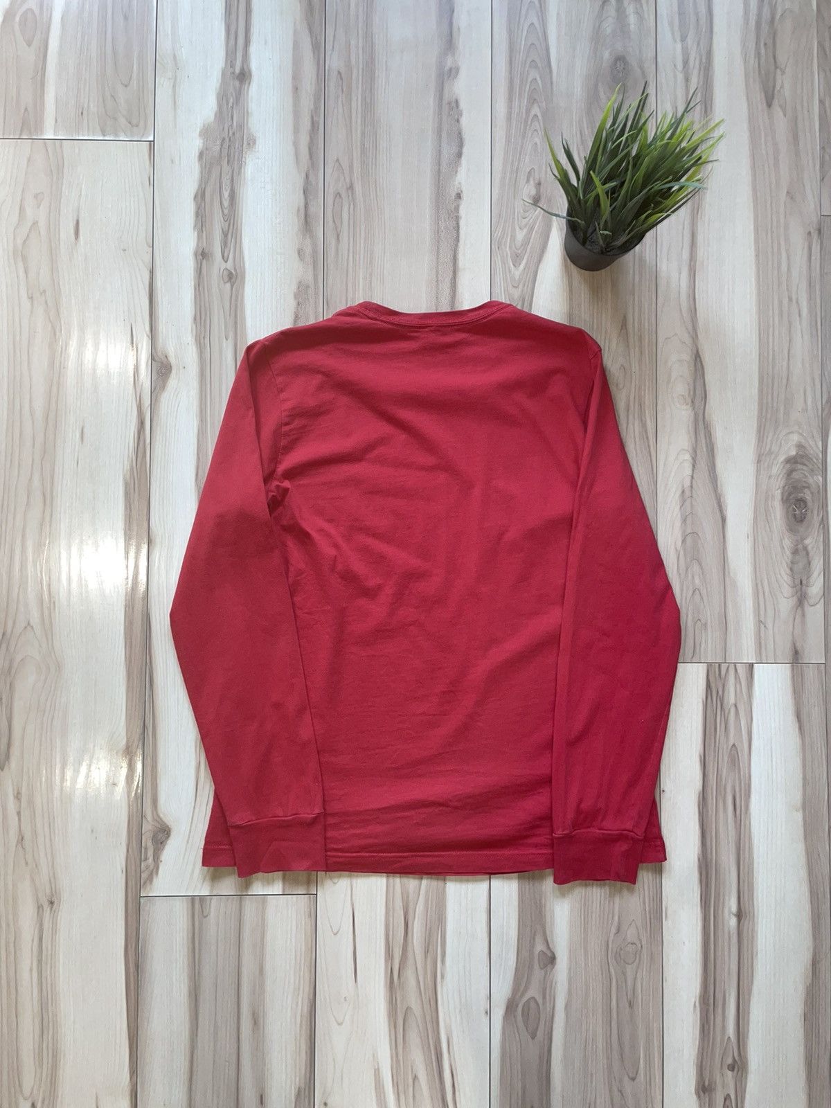 Diesel × Vintage Long Sleeve Diesel Future is Now Vintage Streetwear Red Size US S / EU 44-46 / 1 - 5 Thumbnail