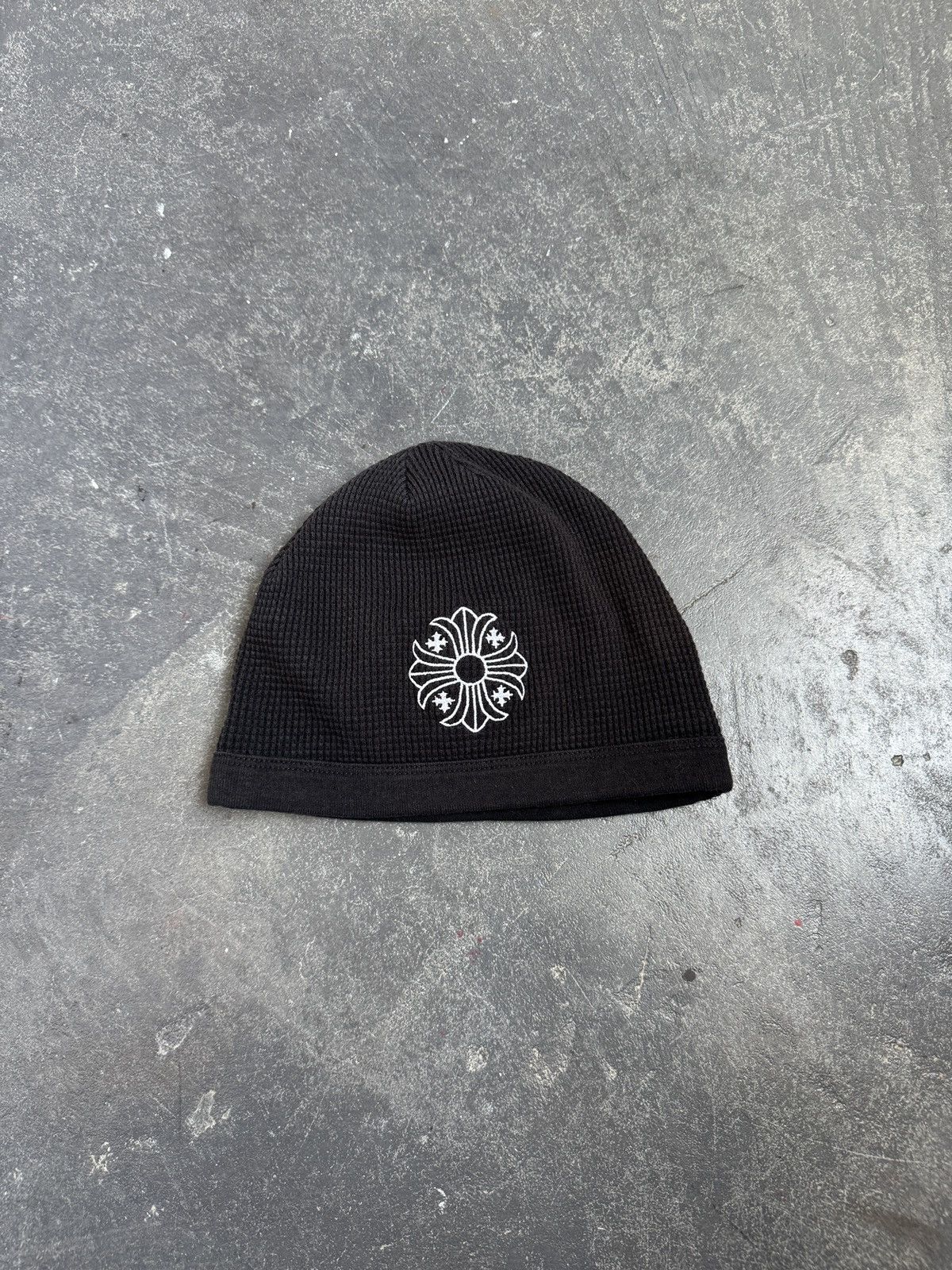 Chrome Hearts Chrome Hearts Horseshoe Skull Cap Beanie | Grailed