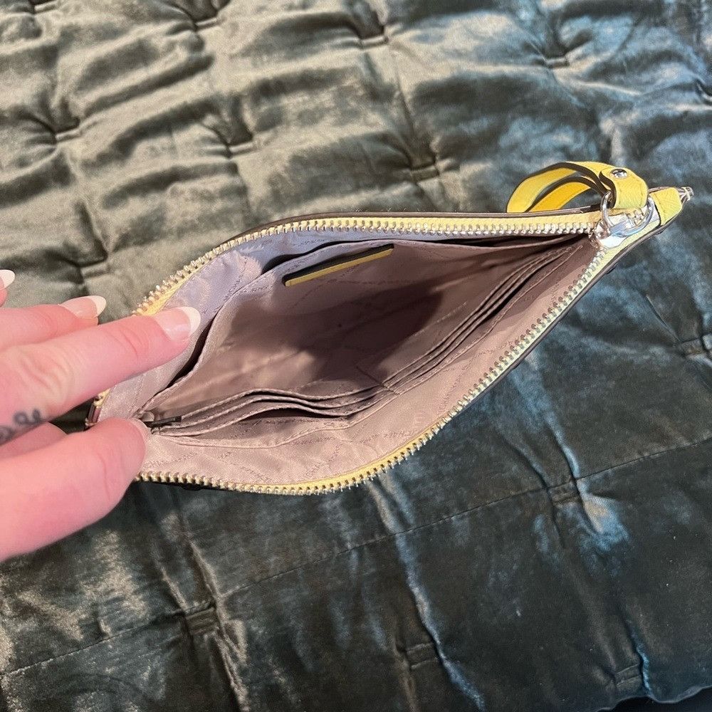 Michael Kors Michael Kors Yellow Studded Wristlet Size ONE SIZE - 3 Thumbnail
