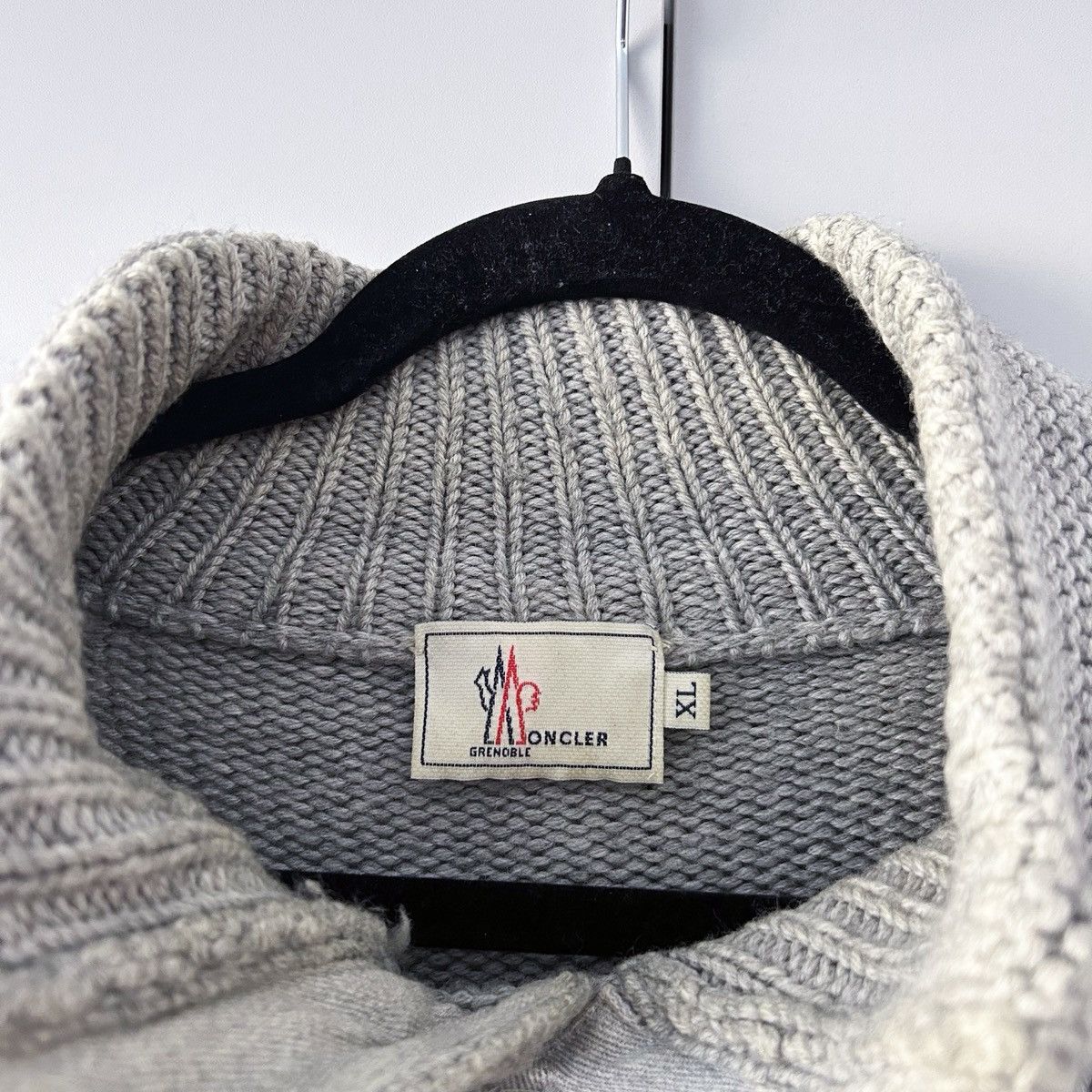 Moncler Moncler grenoble sweater gray Size US XL / EU 56 / 4 - 5 Thumbnail