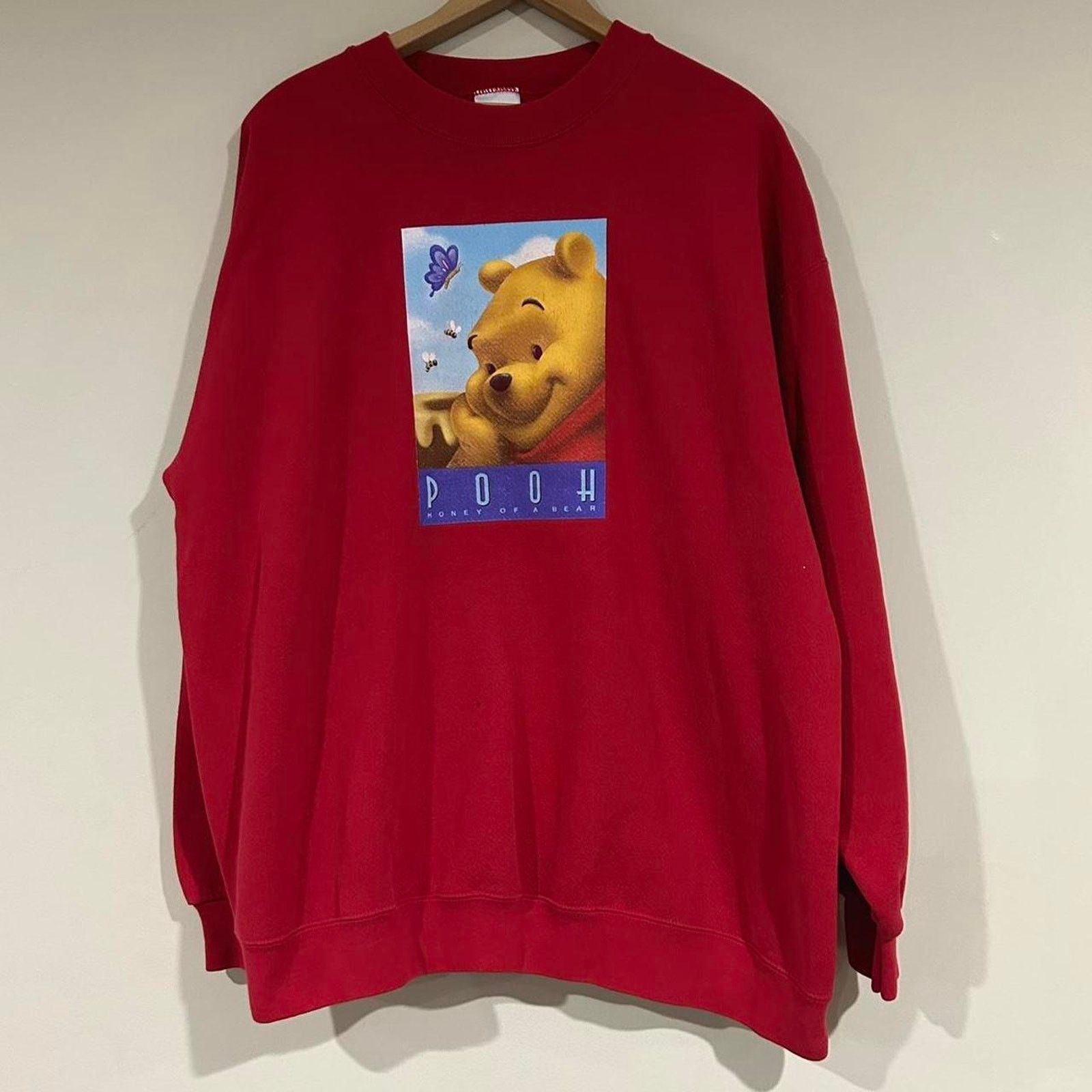 Disney Vintage Disney Pooh Bear Crewneck Sweatshirt Size XL / US 12-14 / IT 48-50 - 1 Thumbnail