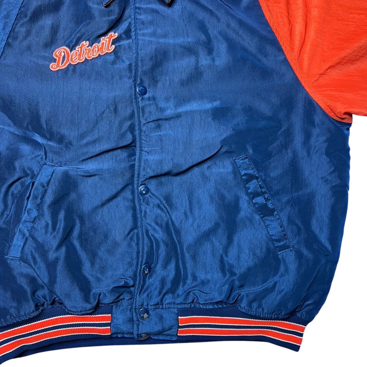 MLB × Starter × Vintage Vintage 1990s MLB Detroit Tigers Sleeve Logo Starter Jacket Size US S / EU 44-46 / 1 - 8 Thumbnail