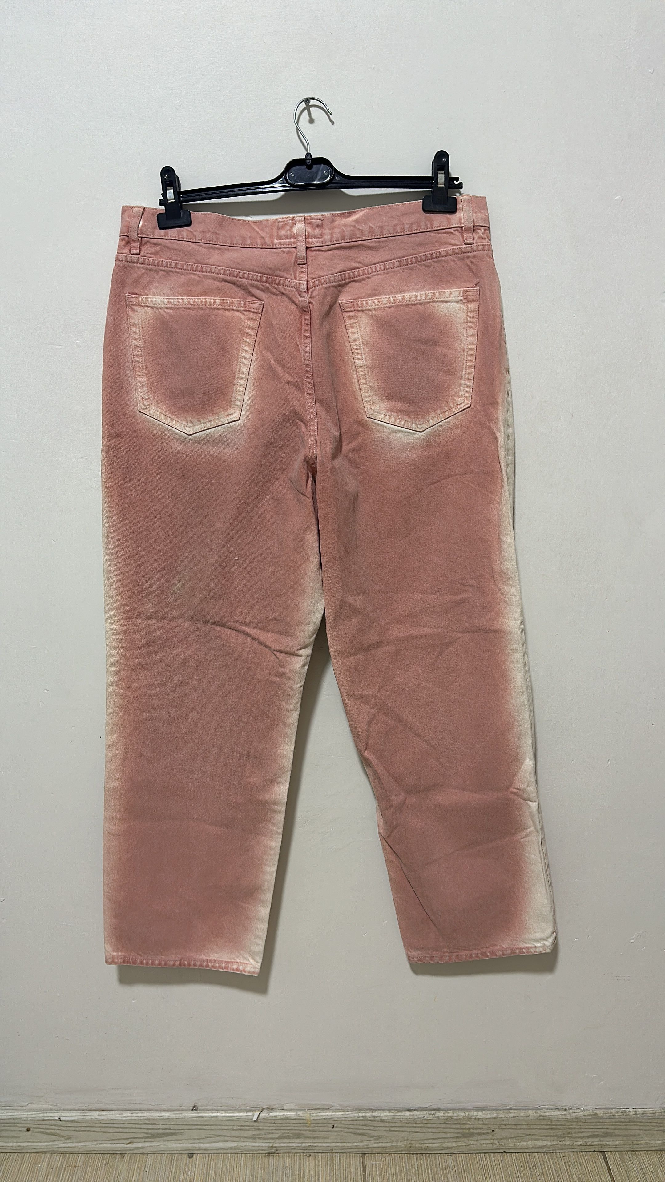 Stussy Stussy Spray Dyed Big Ol Jean Size 34 Faded Pink Size US 34 / EU 50 - 2 Thumbnail
