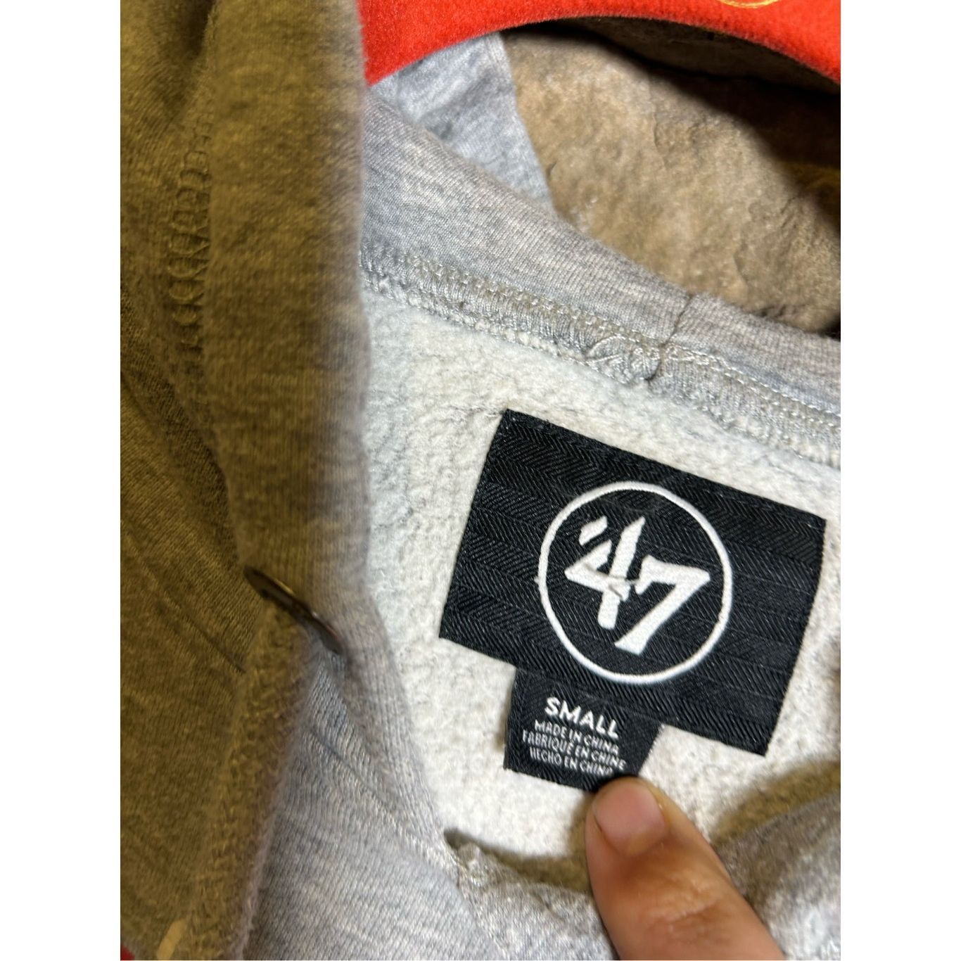 47 Y2K Vintage ‘47 Georgia Bulk Dogs Red Grey Hoodie Sweatshirt Size US S / EU 44-46 / 1 - 3 Thumbnail