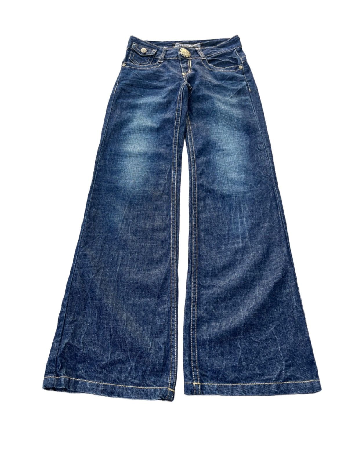 If Six Was Nine × Japanese Brand Red Pepper Gold Label Jeans Bootcut Size 28" / US 6 / IT 42 - 2 Thumbnail