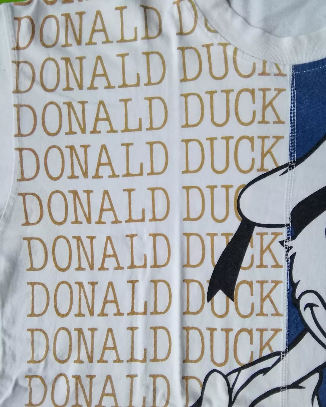 Disney Vintage Disney Donald Duck Graphic Two Tone Tees Size US L / EU 52-54 / 3 - 4 Thumbnail