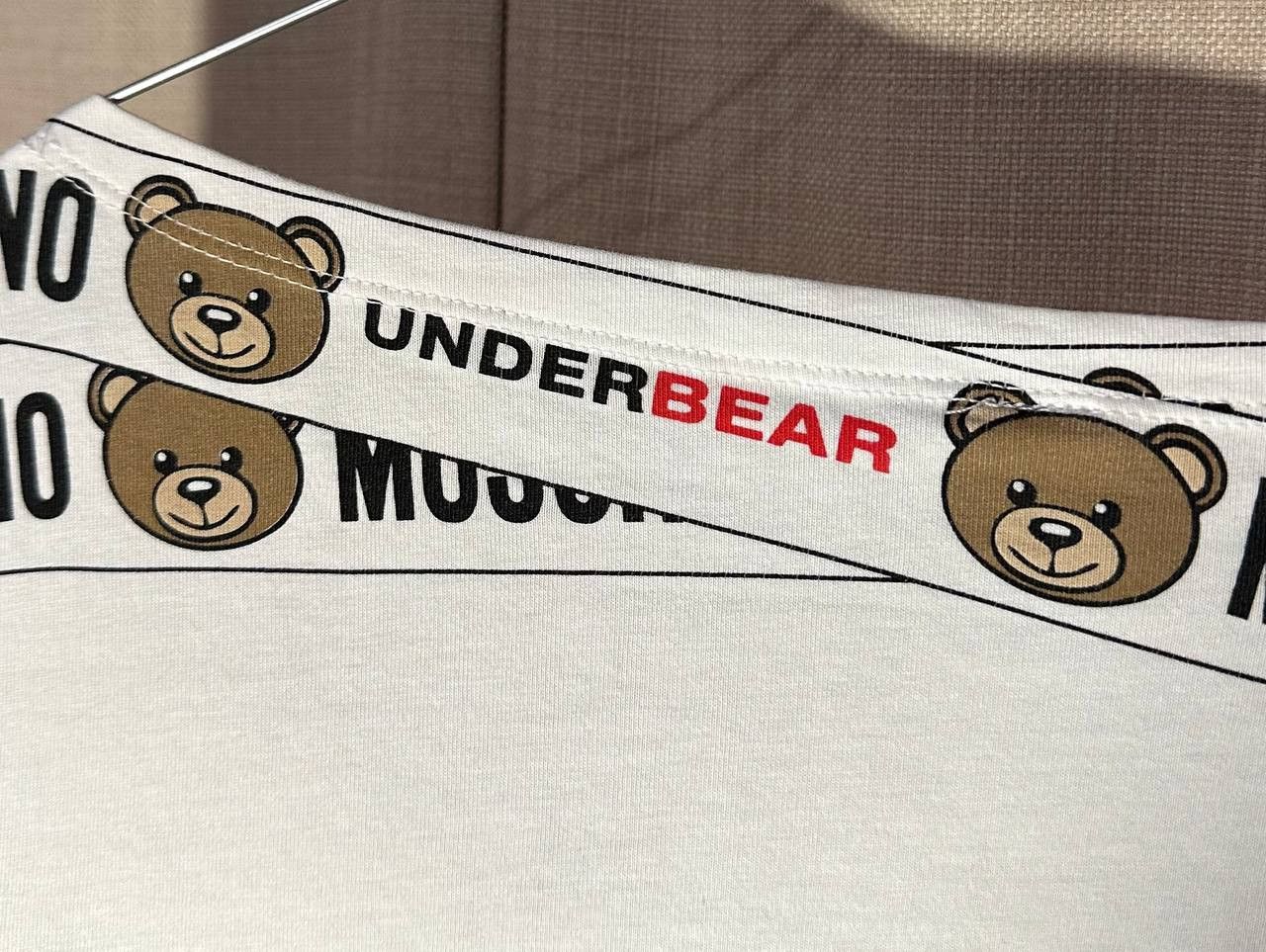 Moschino Moschino Underwear T-Shirt white Moschino UNDERBEAR Size M / US 6-8 / IT 42-44 - 2 Thumbnail
