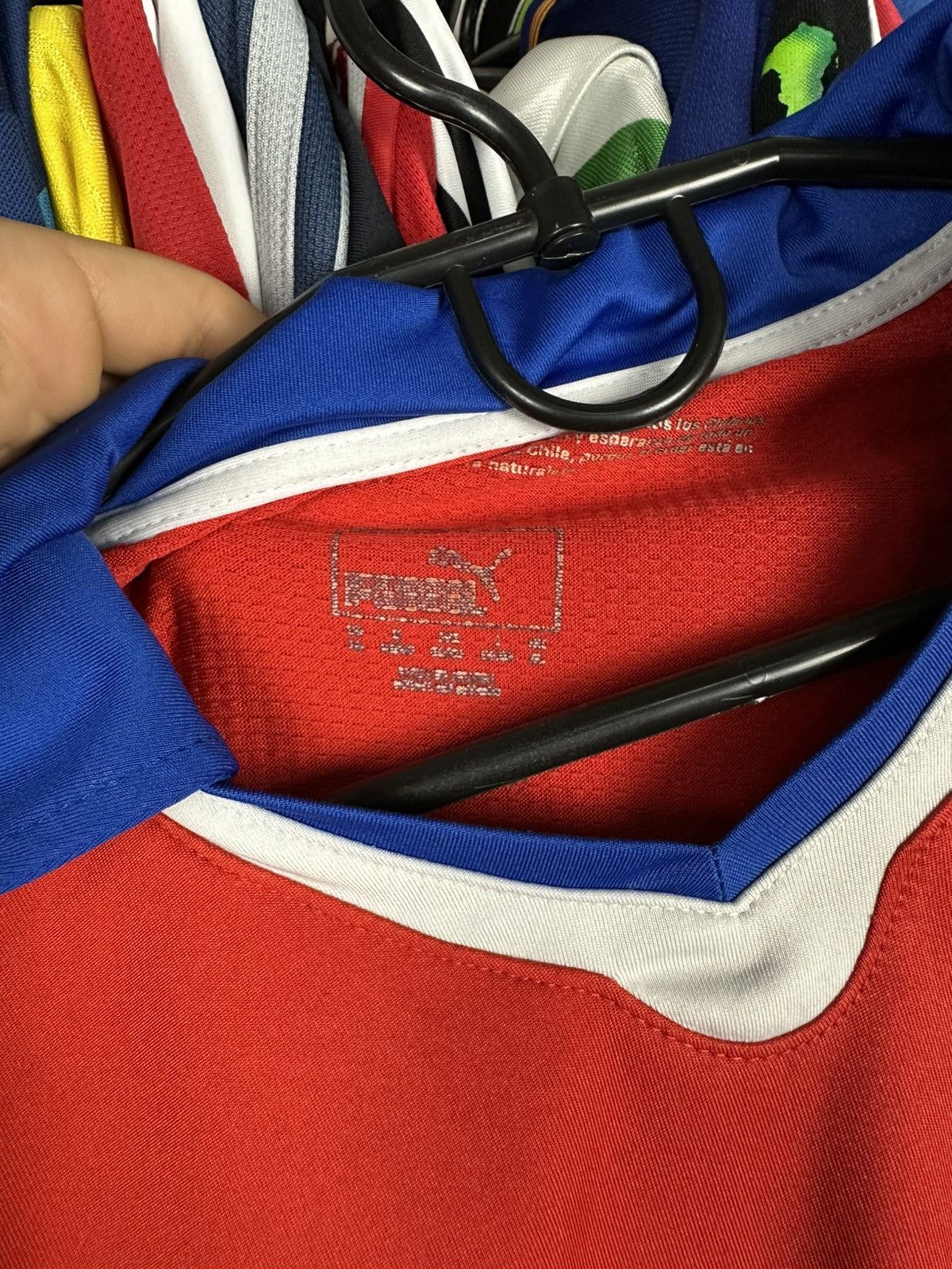 Puma CHILE 2014 2015 HOME FOOTBALL SHIRT SOCCER JERSEY PUMA sz XL Size US XL / EU 56 / 4 - 7 Thumbnail