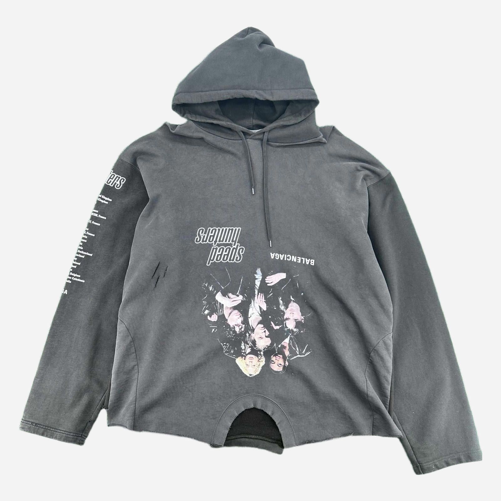 Balenciaga Balenciaga Speed Hunters Flame Hoodie 5 Used Size US XXL / EU 58 / 5 - 1 Thumbnail