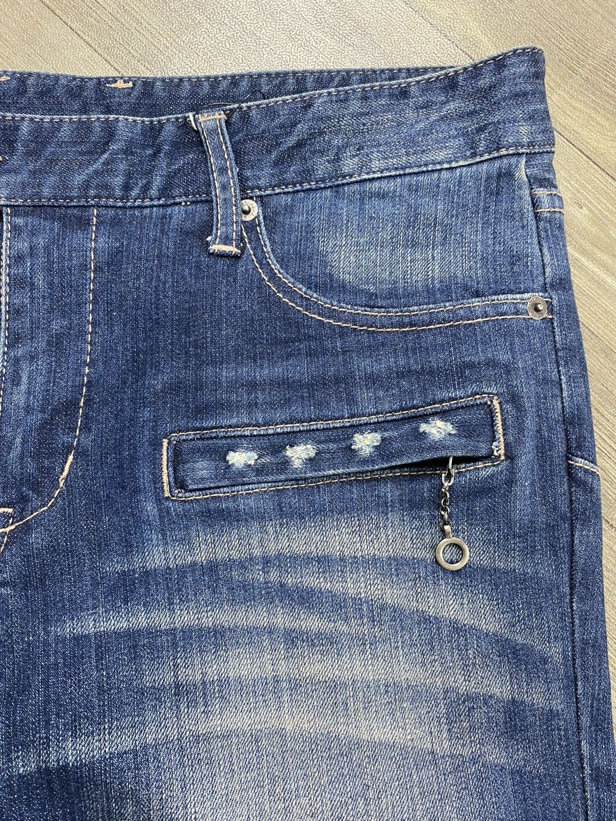 PPFM Vintage PPFM Distressed Ifsixwasnine LGB Style Bikers Jeans Size US 32 / EU 48 - 12 Thumbnail