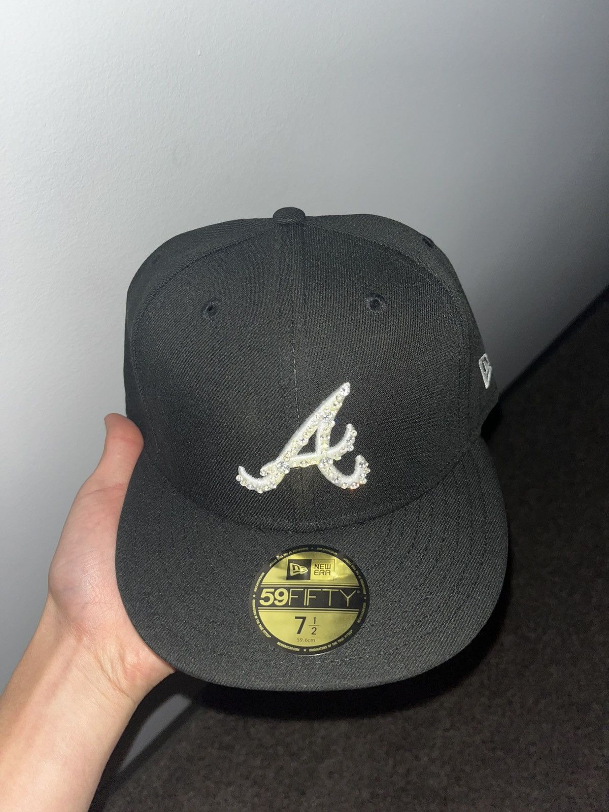 Playboi Carti Atlanta braves Diamond hat Size ONE SIZE - 2 Thumbnail