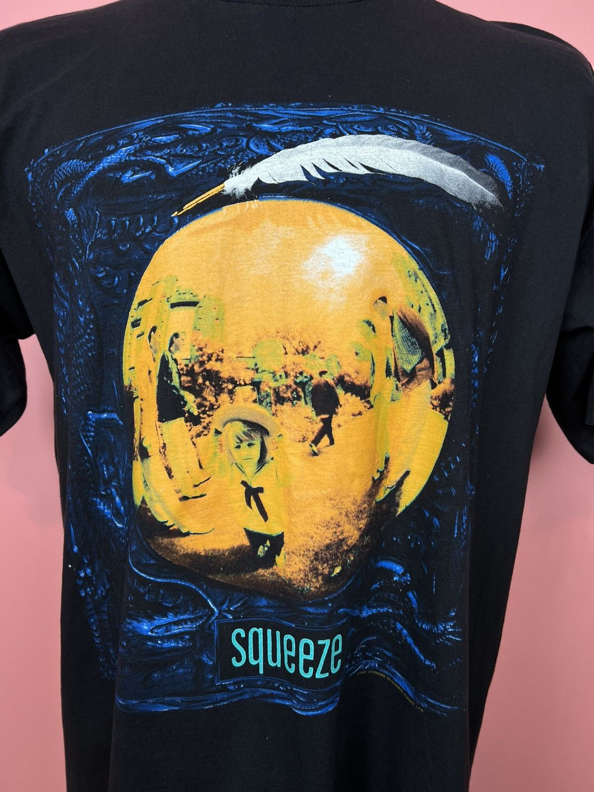 Vintage Squeeze 1993 shirt tee vintage rare music VTG Size US L / EU 52-54 / 3 - 4 Thumbnail