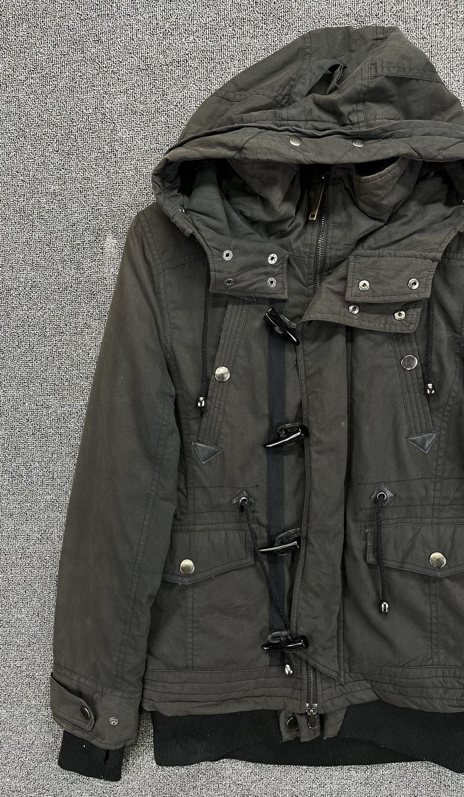 BUFFALO BOBS BUFFALO BOBS Rare Hooded Zip Up Punk Jacket Size M / US 6-8 / IT 42-44 - 5 Thumbnail