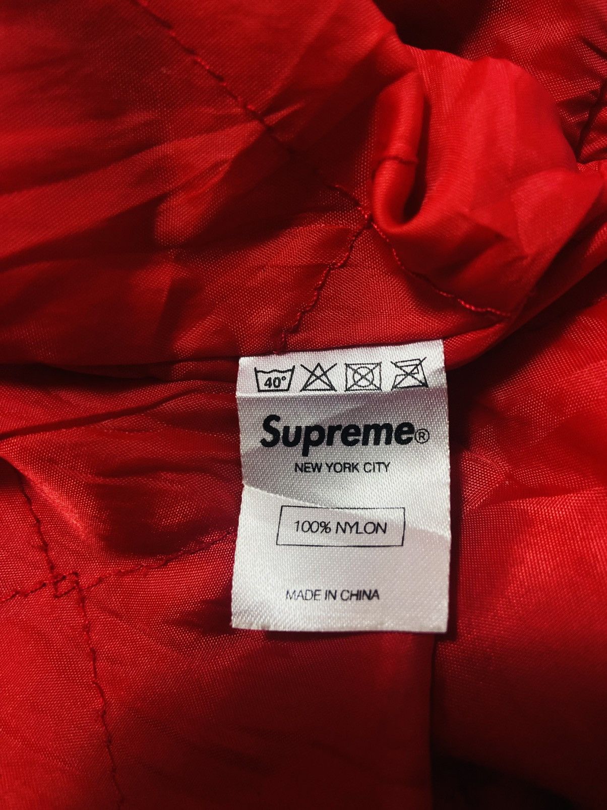 Supreme Supreme Crusaders Varsity Nylon Jacket Size US M / EU 48-50 / 2 - 15 Thumbnail