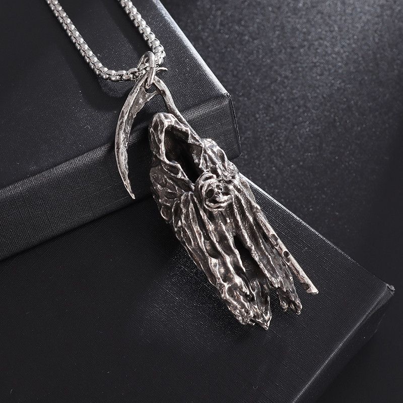 Jewelry Hell Death Gothic Mysterious Devil Punk Halloween Necklace Size ONE SIZE - 1 Thumbnail