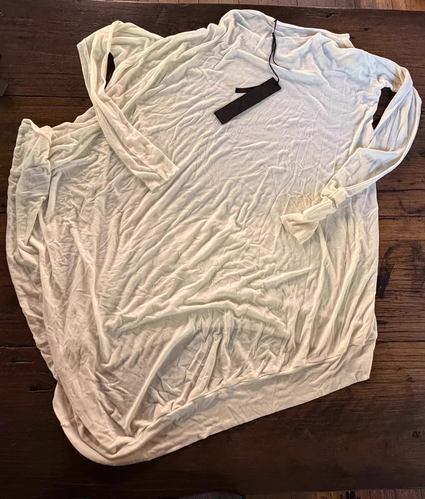 Masnada Masnada 15SS Women's White LDS Jersey Dress Ｑ25 Size XS / US 0-2 / IT 36-38 - 3 Thumbnail