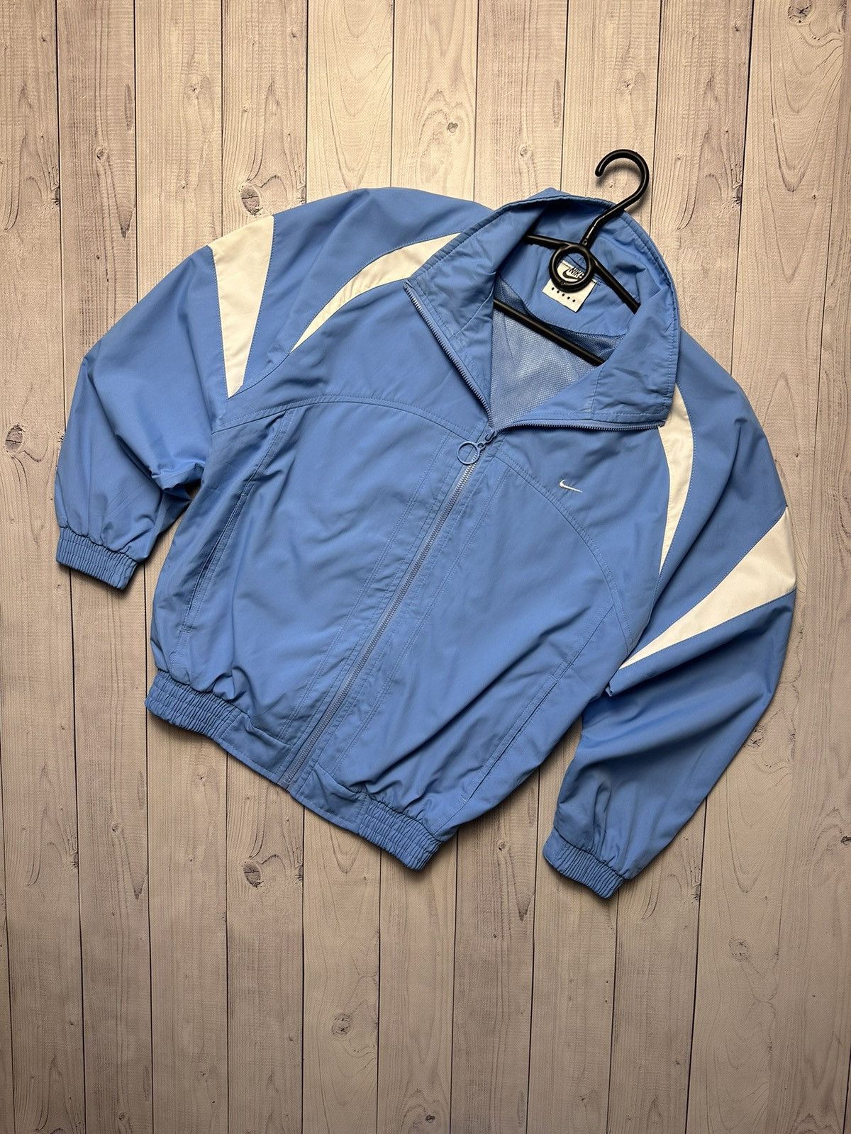 Nike × Vintage Vintage Nike track jacket blue size S logo Size US S / EU 44-46 / 1 - 1 Thumbnail